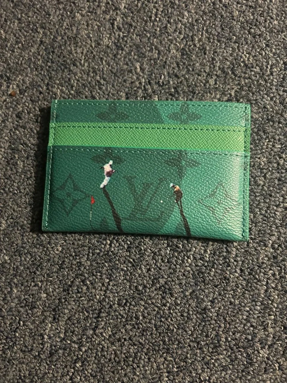 Louis Vuitton Golf Green Card Holder